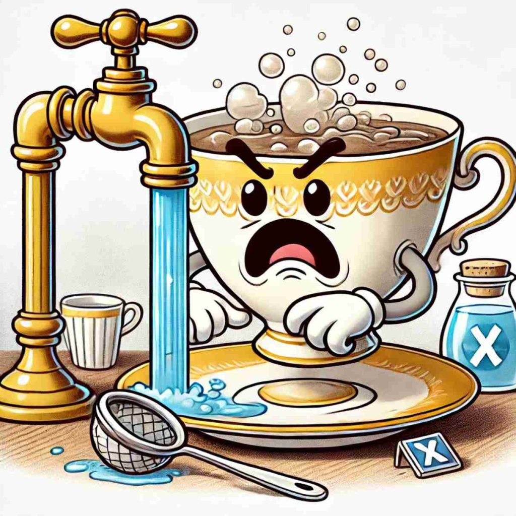 eau du robinet détruit votre thé